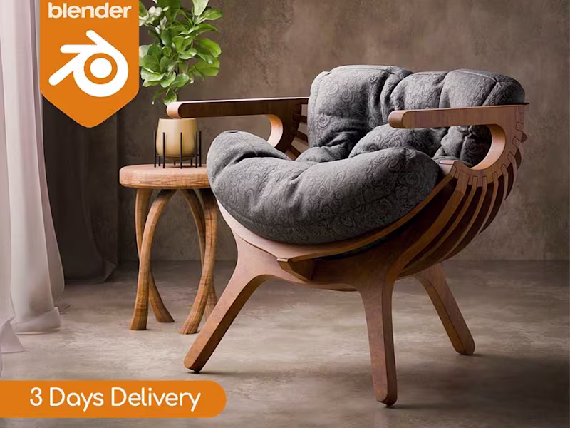 Cover image for Photorealistic 3D Furniture Renders
