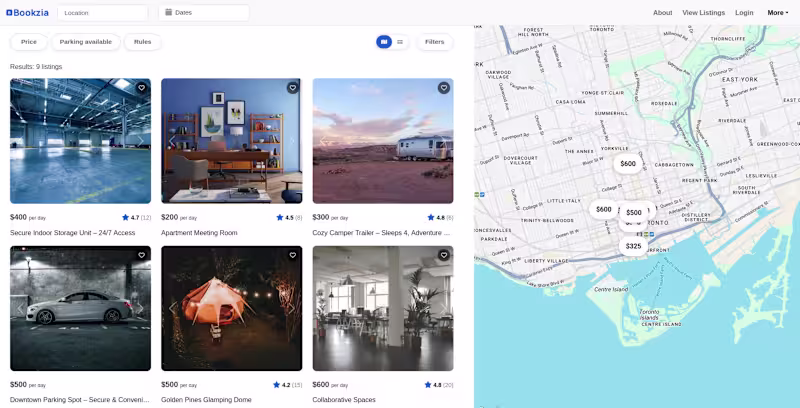 Cover image for Bookzia - White-label Rental Software
