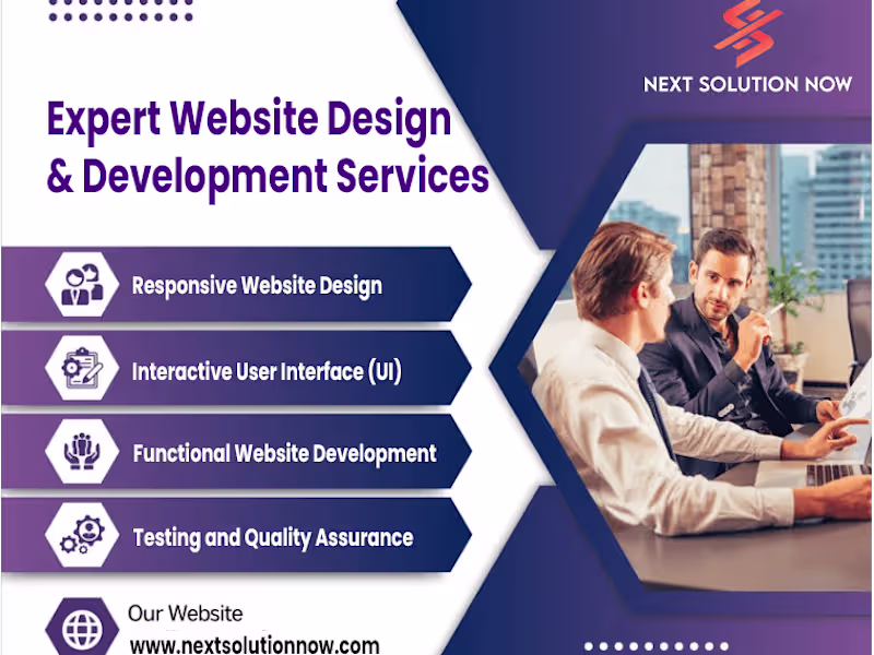 Cover image for Expert Website Design and Development Services
