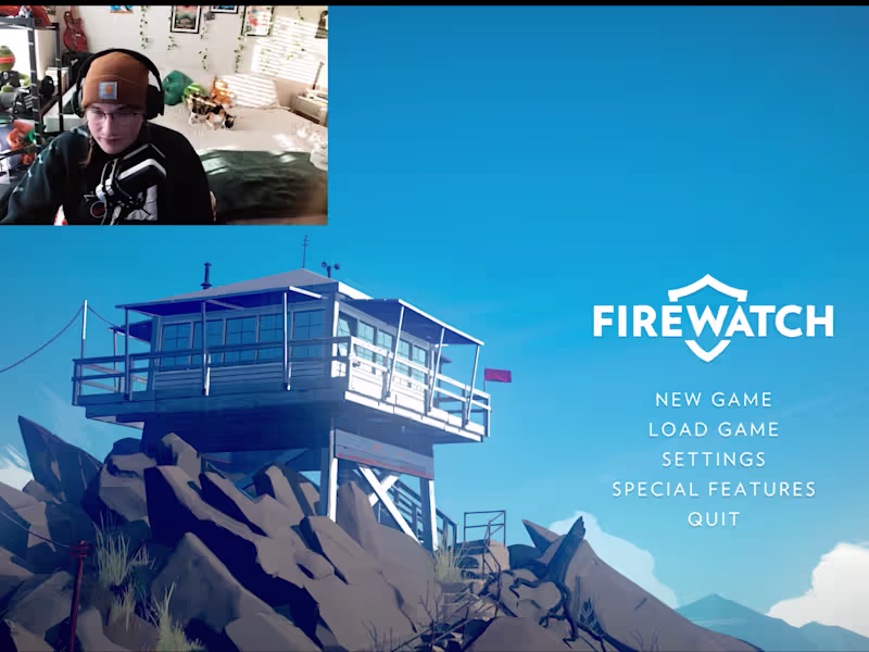 Cover image for FIREWATCH - Episode 1