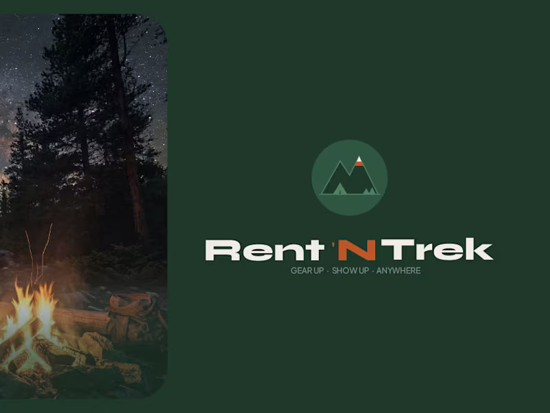 Cover image for Rent 'N Trek Brand Identity Development