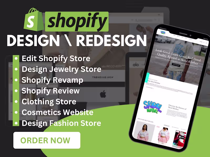 Cover image for PROFESSIONAL E-COMMERCE STORE SETUP & SALES OPTIMIZATION