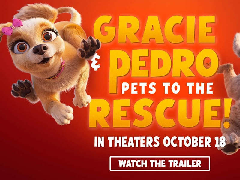 Cover image for Gracie & Pedro: Pets To The Rescue | Official Trailer