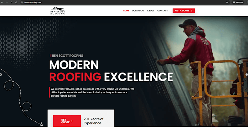 Cover image for Ben Scott Roofing Canada
