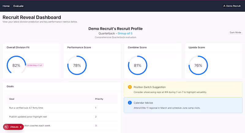 Cover image for Real-time NFL Draft Prediction Model Deployment