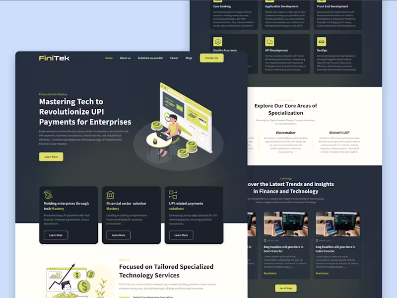 Cover image for Top notch website design and development in wordpress or Laravel