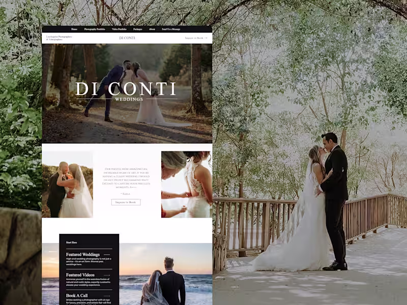 Cover image for Diconti Weddings