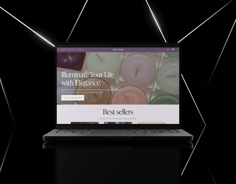 Cover image for Glow & Luxe E-Commerce Website