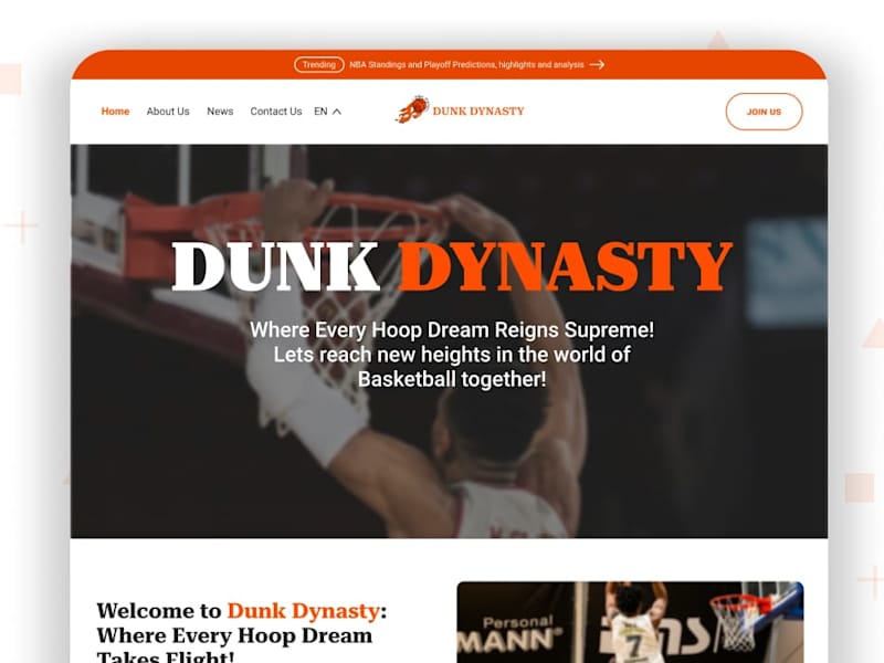 Cover image for Dunk Dynasty