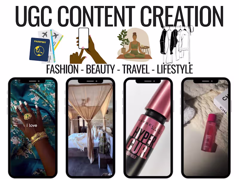 Cover image for UGC Content Creation