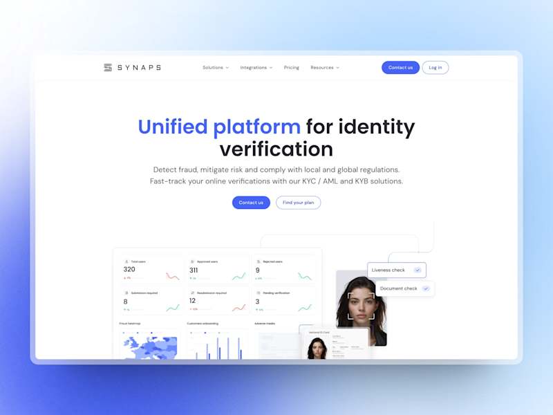 Cover image for Synaps.io Website