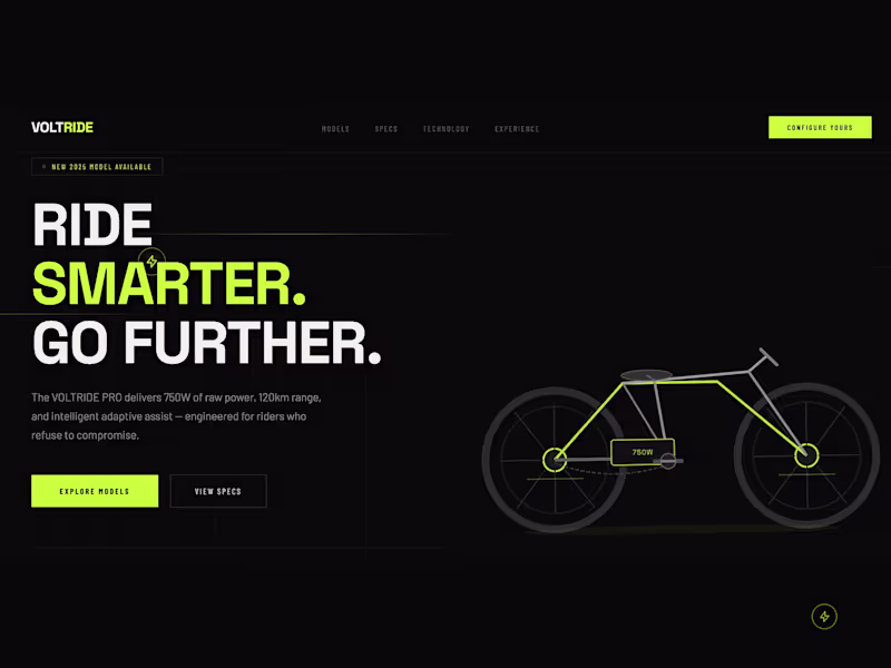 Cover image for Designed and developed a landing