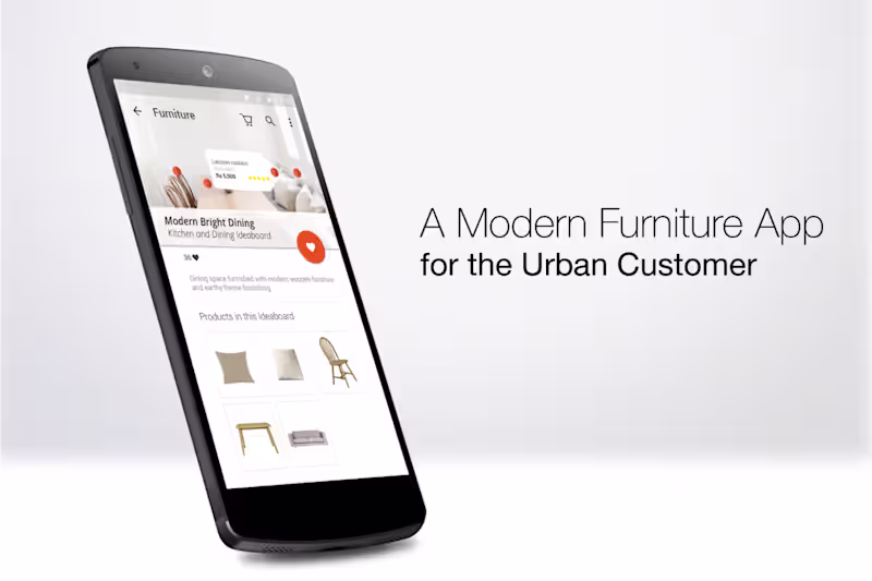Cover image for E-Commerce App for Furniture industry
