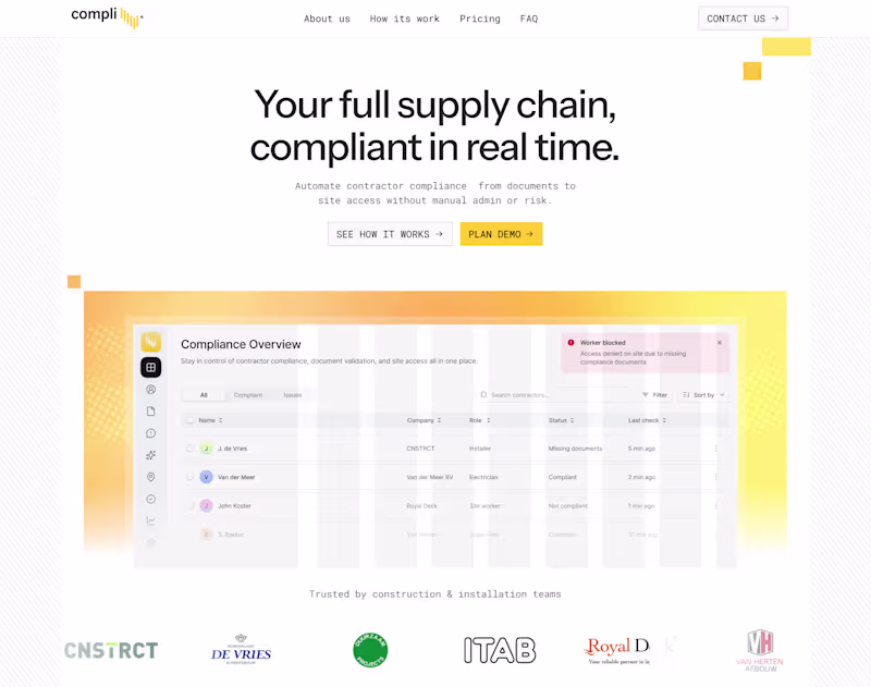 Cover image for Startup Landing Page