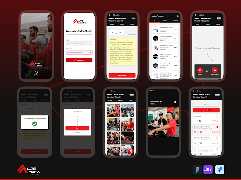 Cover image for Grading app for races