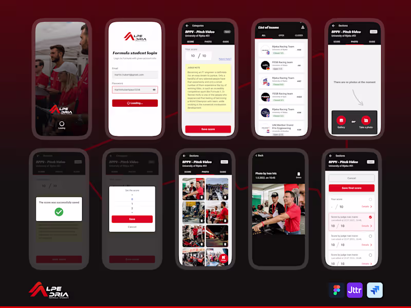 Cover image for Grading app for races