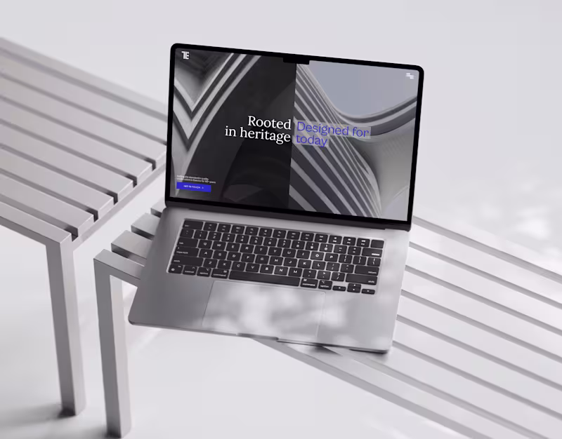 Cover image for Website for the engineering company