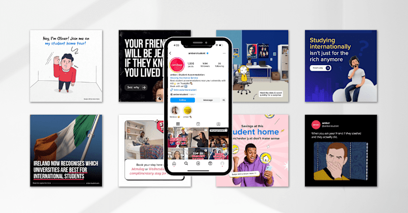 Cover image for amber Student | Social Media Manager