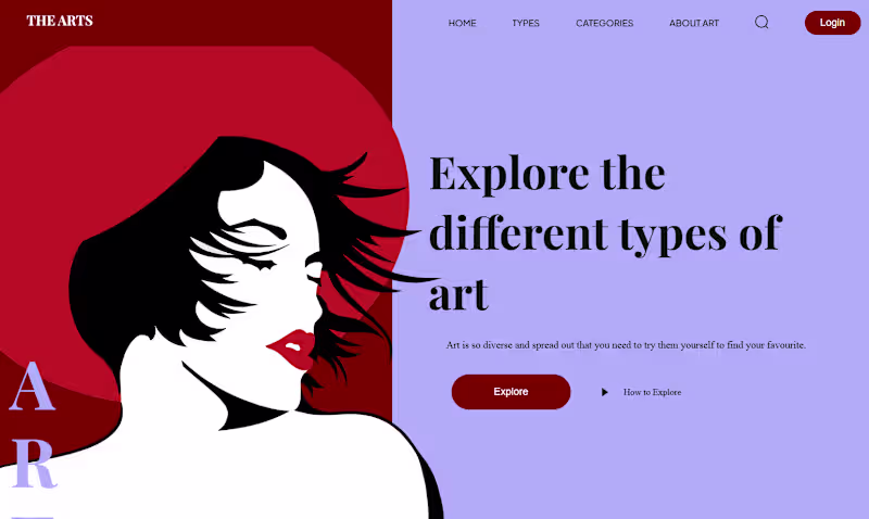 Cover image for Art Website