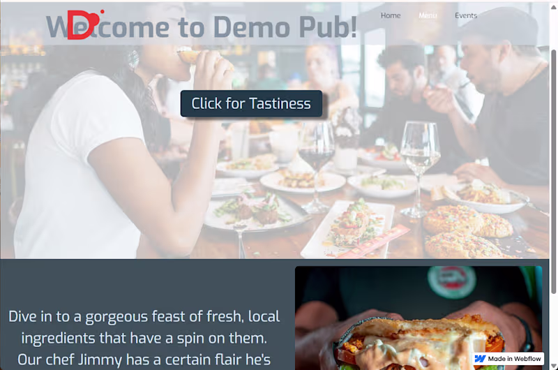 Cover image for BASIC WEBFLOW WEBSITE – UP TO 2 PAGES