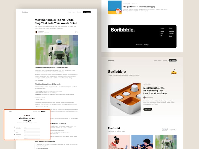 Cover image for Framer Blog (Development)