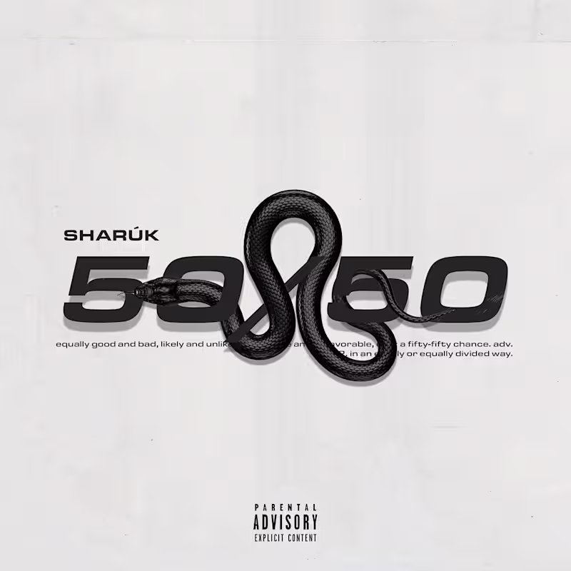 Cover image for SHARÚK - 50/50 SINGLE ARTWORK on Behance