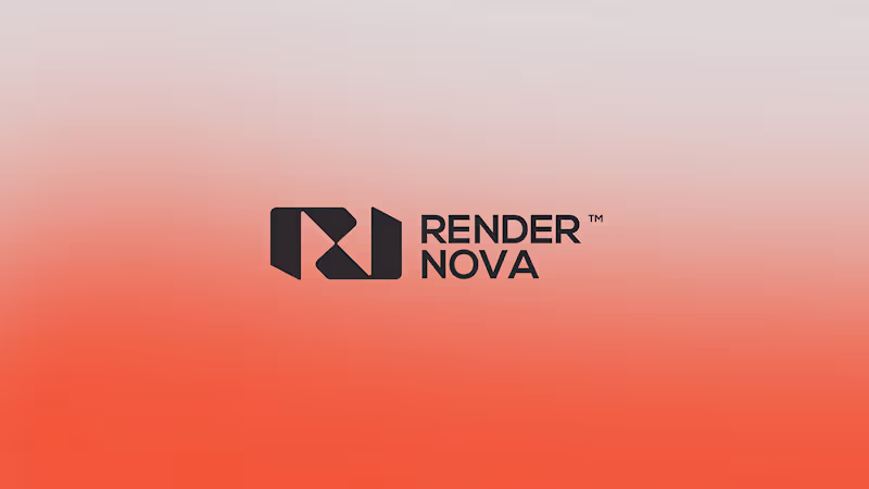 Cover image for Render Nova   -   Logo Design