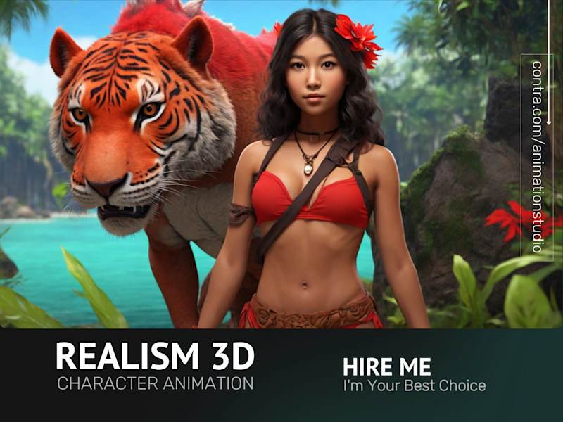 Cover image for Realistic Professional 3D Character Animation