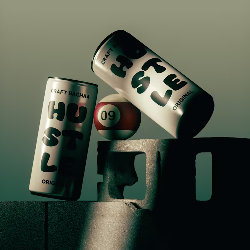 Cover image for HUSTLE Energy Drink – 3D