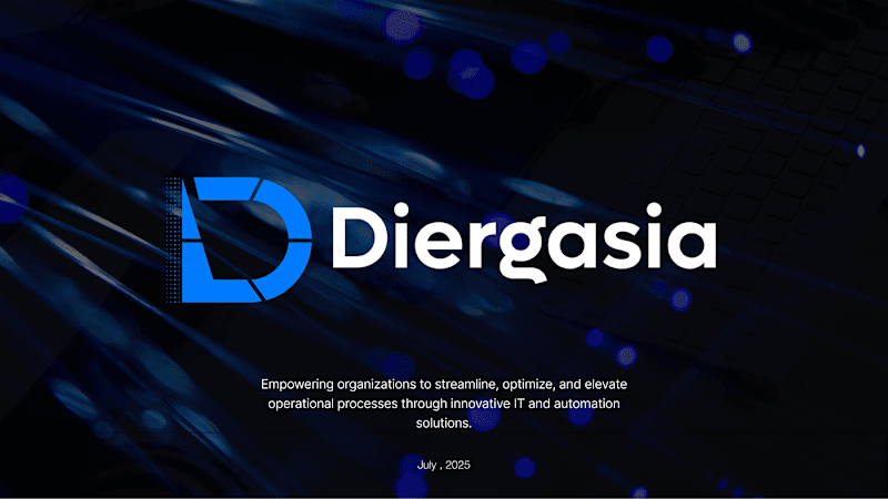Cover image for Diergasia Brand Identity