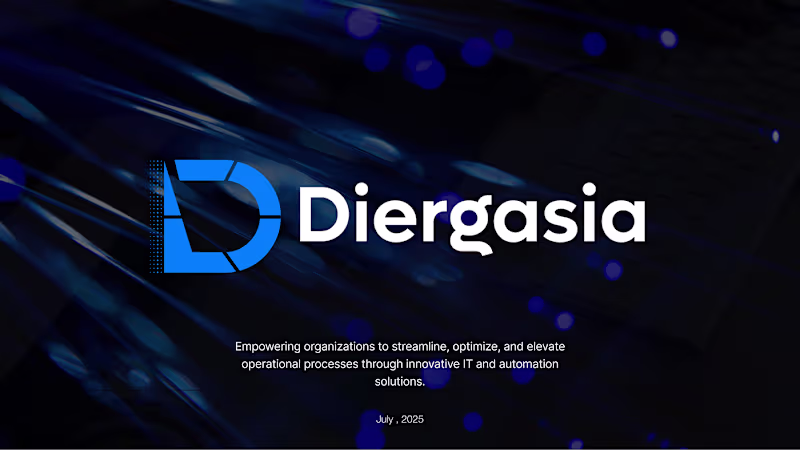 Cover image for Diergasia Brand Identity
