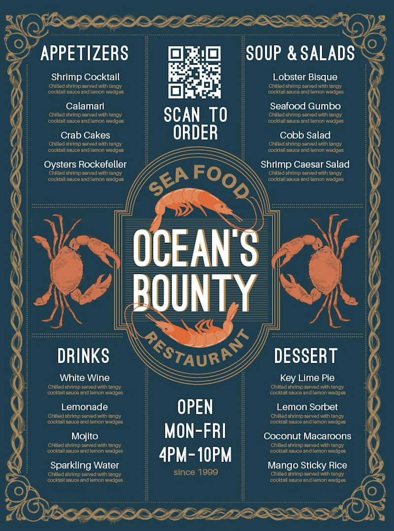 Cover image for Menu and Magazine Designs