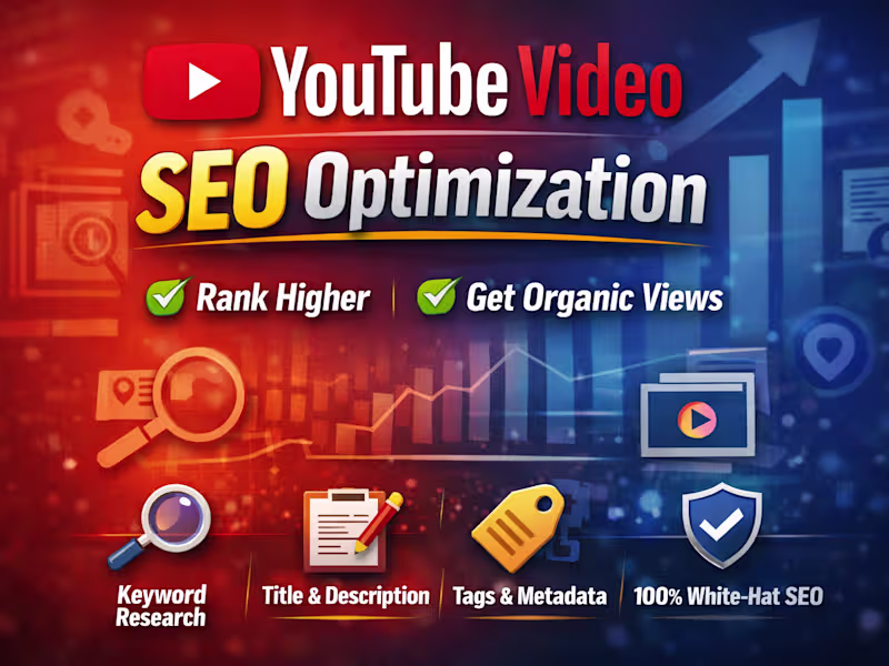 Cover image for YouTube SEO Optimization for Organic Growth