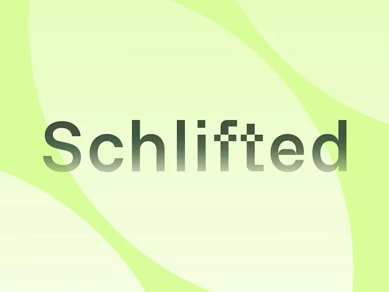 Cover image for Schlifted - Brand Identity Design