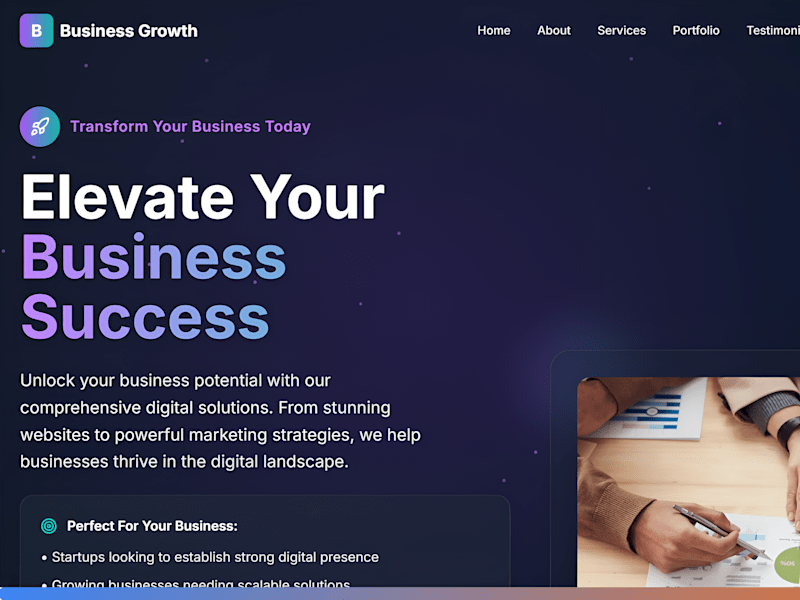 Cover image for AI-Powered Business App