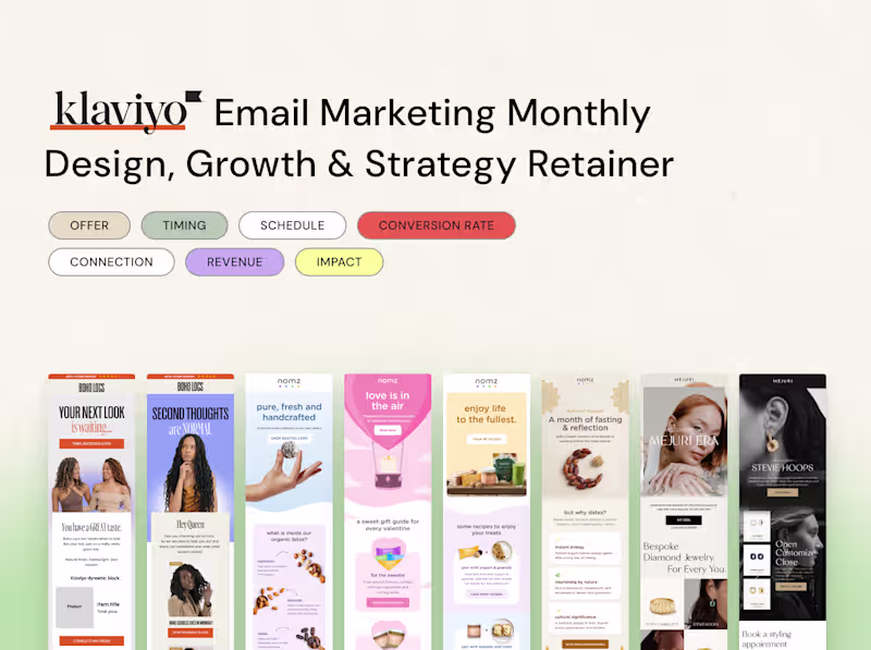 Cover image for Monthly Klaviyo Growth & Management