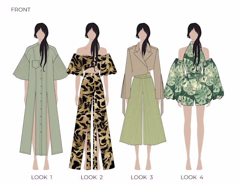 Cover image for Fashion Illustrations