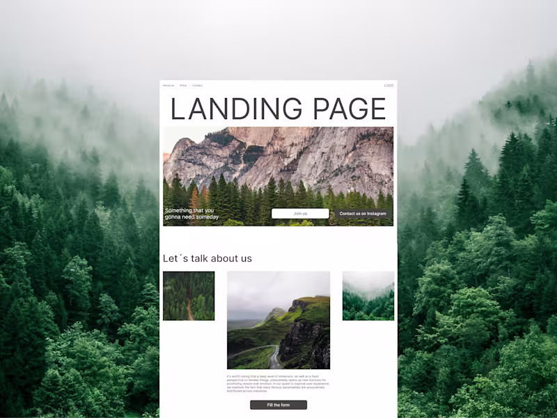 Cover image for Responsive Landing Page Design (Figma Only)