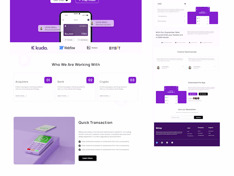 Cover image for Landing Page Design from Figma to Framer Development