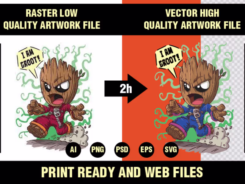 Cover image for Remake, Redesign, Modify, your logo or image to vector