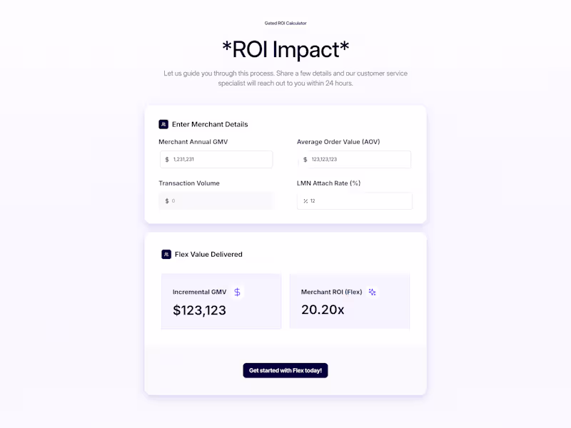 Cover image for Custom ROI Calculator for Framer