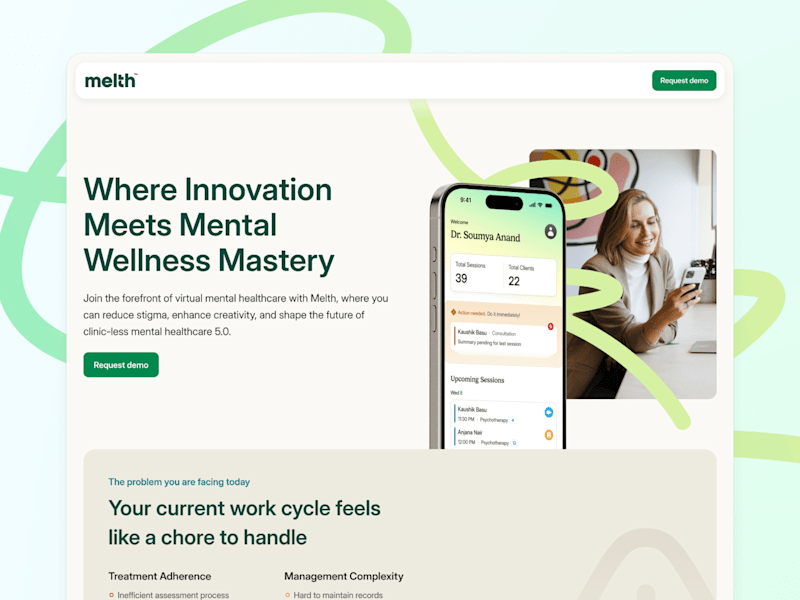 Cover image for Melth / Framer Website Design & Development