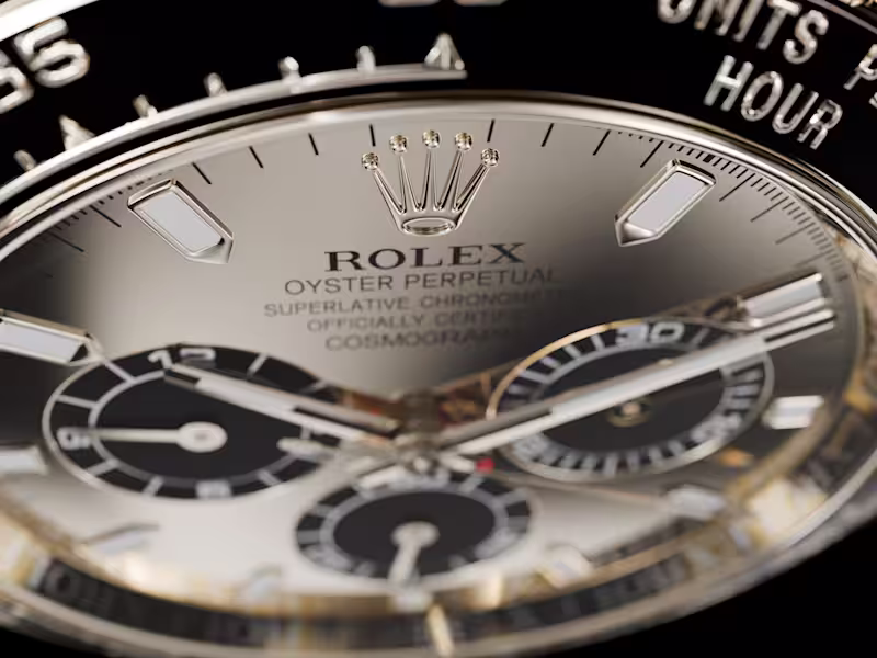Cover image for 3D Product Rendering Rolex Gold