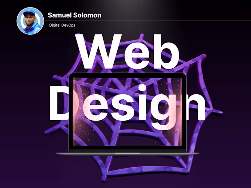 Cover image for Web Design