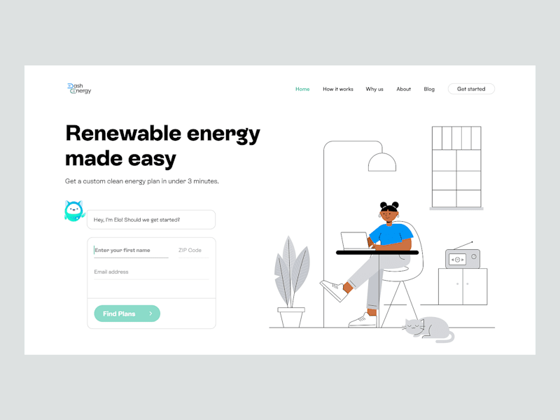 Cover image for Marketing Website Design for Dash Energy