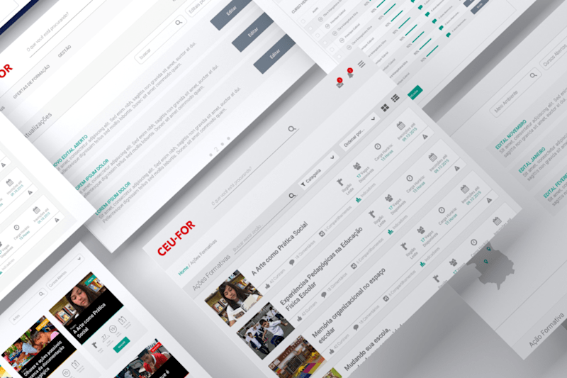 Cover image for Teacher's training platform