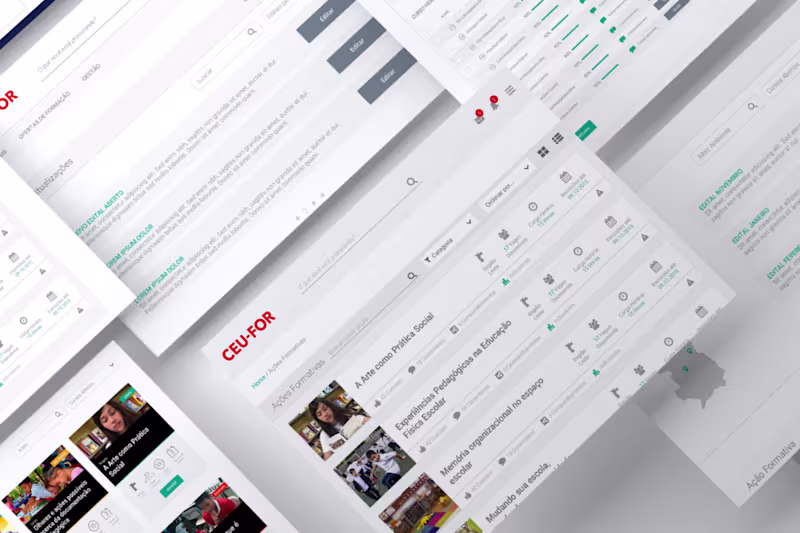 Cover image for Teacher's training platform