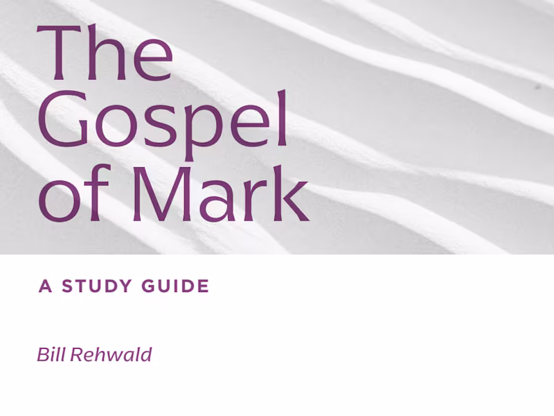 Cover image for Bible Study Guides by Bill Rehwald