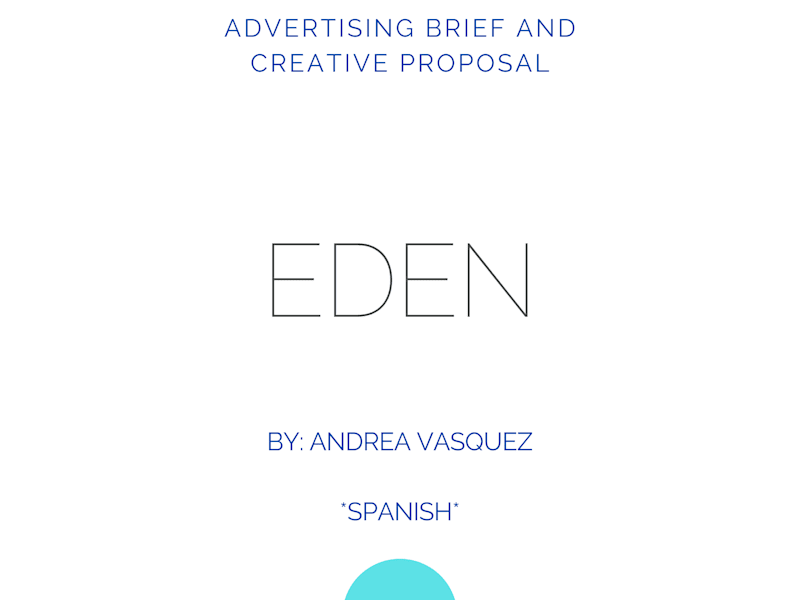 Cover image for ADVERTISING BRIEF AND
CREATIVE PROPOSAL