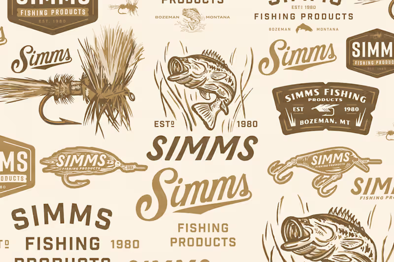 Cover image for Simms Fishing Apparel Design